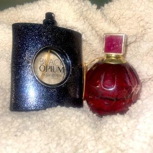 Bundle of Black Opium and Jimmy Choo fever